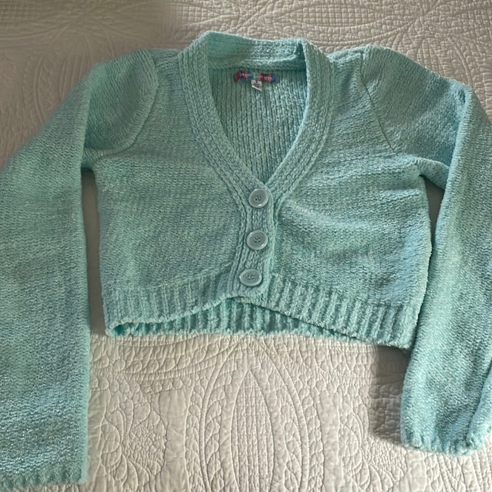 Urban outfitters cropped cardigan sweater